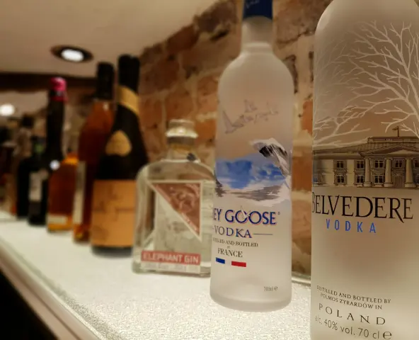 Alcools que vous trouverez à la Grange d'Aubry